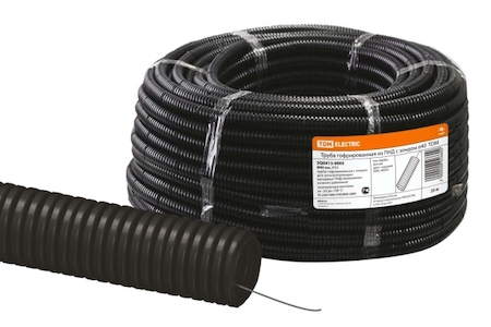 TDM ELECTRIC SQ0413-0005 Труба гофр. ПНД d 40 с зондом (25 м) легкая TDM